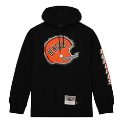Cincinnati Bengals Gridiron Classics Big Face 7.0 Pullover Hoodie - Black Hoodies