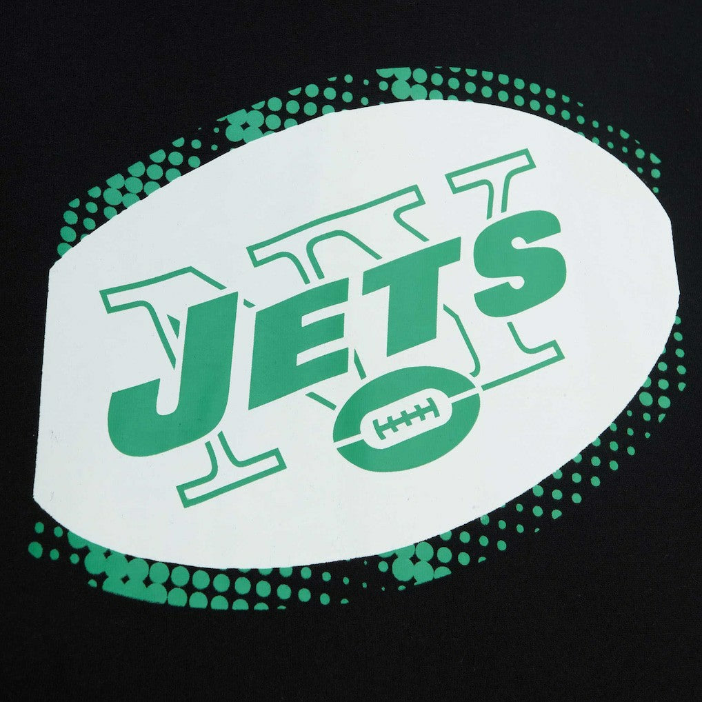 New York Jets Gridiron Classics Big Face 7.0 Pullover Hoodie - Black Hoodies