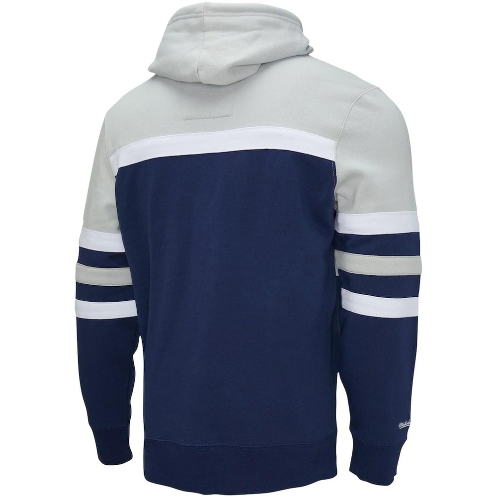 Dallas Cowboys Head Coach Pullover Hoodie - Navy/Heather Gray Hoodies