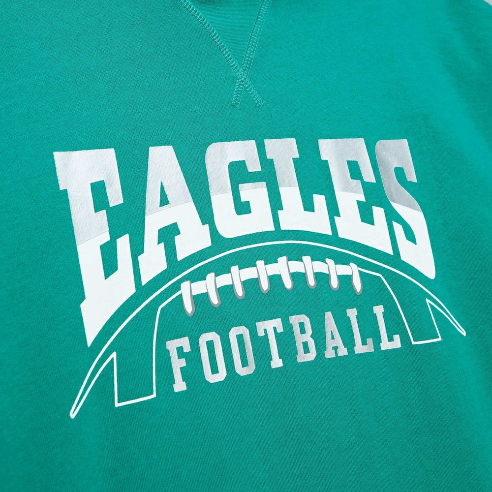 Philadelphia Eagles Pre-Game Short Sleeve Pullover Hoodie - Kelly Green Hoodies