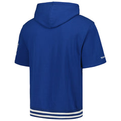 Indianapolis Colts Pre-Game Short Sleeve Pullover Hoodie - Royal Hoodies