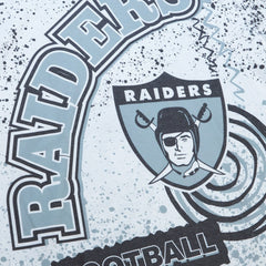 Las Vegas Raiders Team Burst Sublimated T-Shirt - White T-shirts