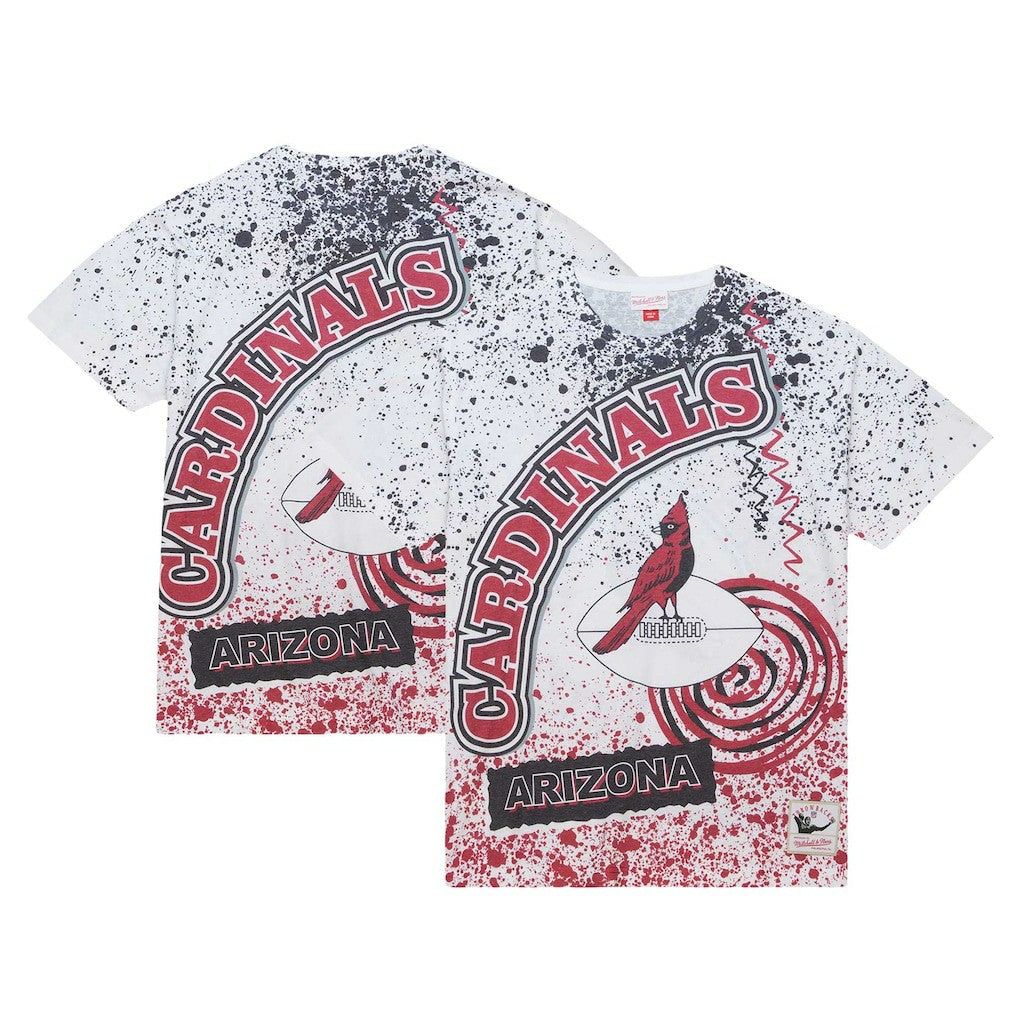 Arizona Cardinals Team Burst Sublimated T-Shirt - White T-shirts
