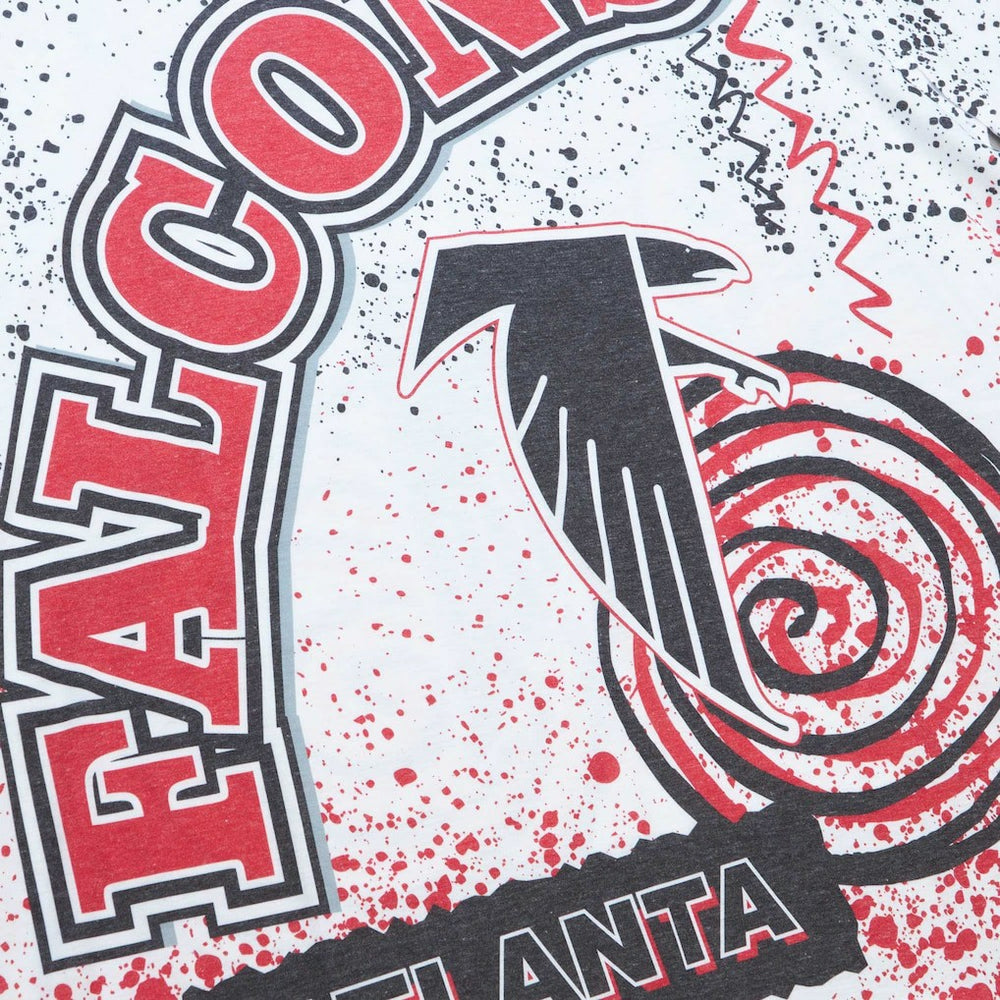 Atlanta Falcons Team Burst Sublimated T-Shirt - White T-shirts