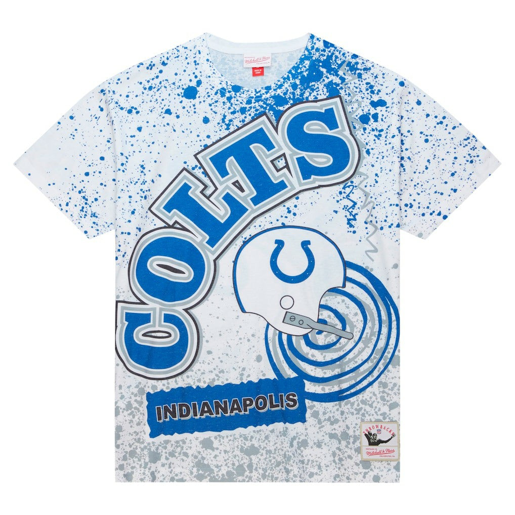 Indianapolis Colts Team Burst Sublimated T-Shirt - White T-shirts