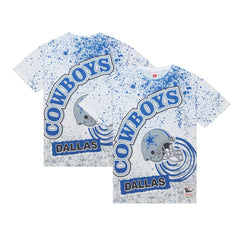 Dallas Cowboys Team Burst Sublimated T-Shirt - White T-shirts