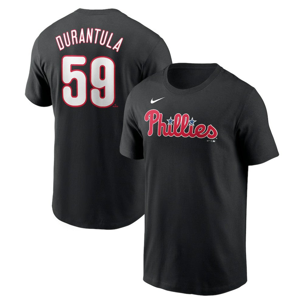 Jhoan Duran Philadelphia Phillies Nike Name & Number Player Nickname T-Shirt - Black T-shirts