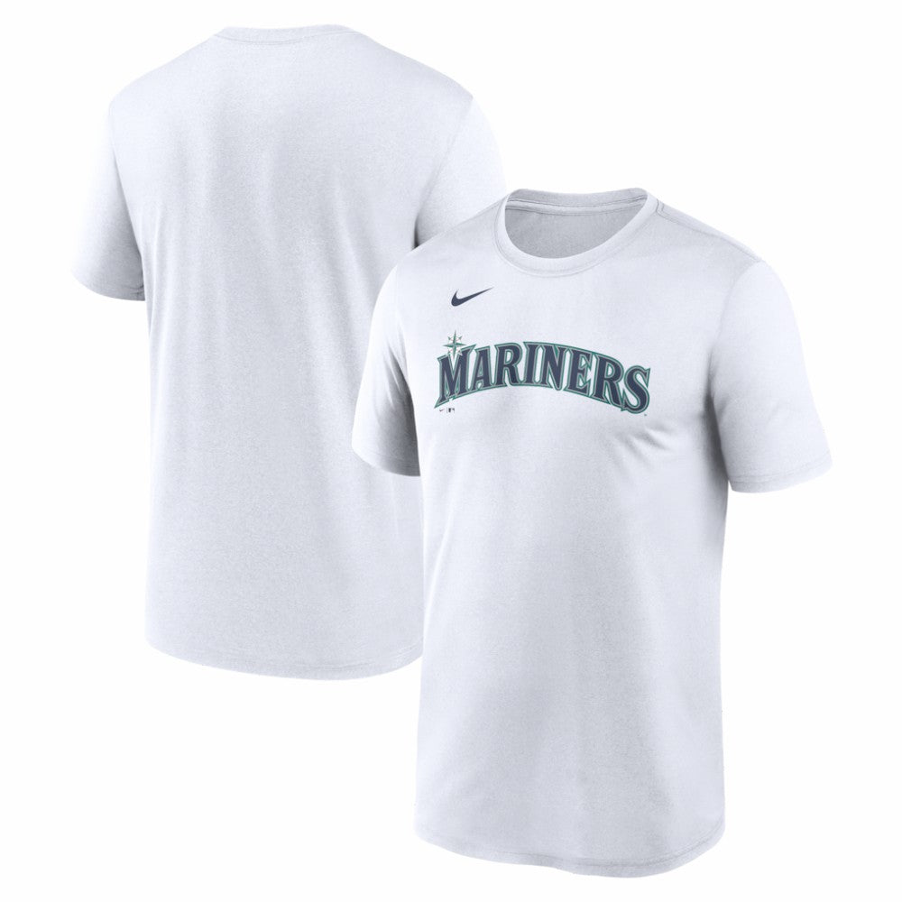Seattle Mariners Nike New Legend Wordmark Dri-FIT T-Shirt - White T-shirts