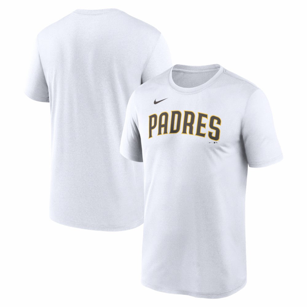 San Diego Padres Nike New Legend Wordmark Dri-FIT T-Shirt - White T-shirts