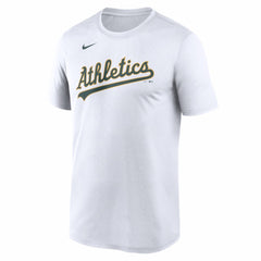 Athletics Nike New Legend Wordmark Dri-FIT T-Shirt - White T-shirts