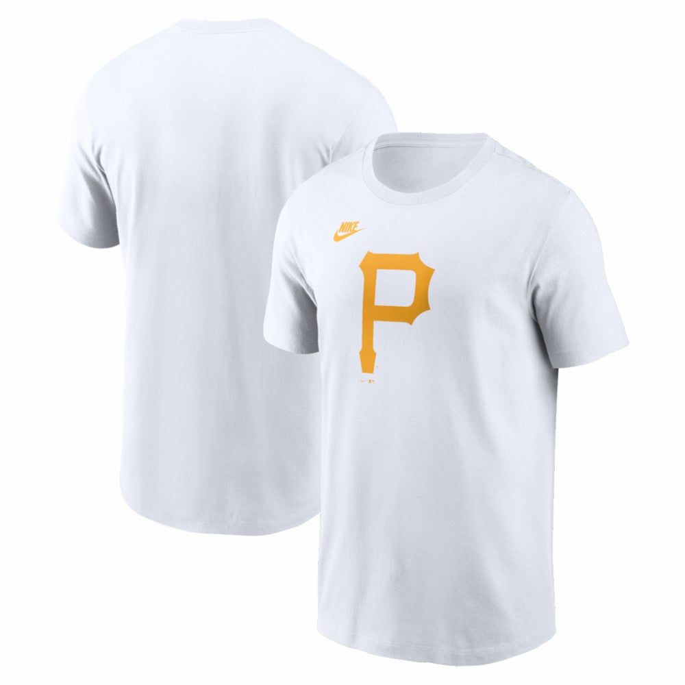 Pittsburgh Pirates Nike Cooperstown Collection Logo T-Shirt - White T-shirts