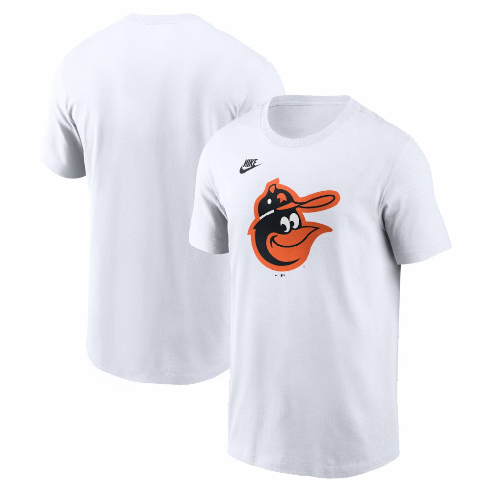 Baltimore Orioles Nike Cooperstown Collection Logo T-Shirt - White T-shirts