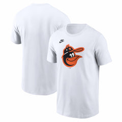 Baltimore Orioles Nike Cooperstown Collection Logo T-Shirt - White T-shirts