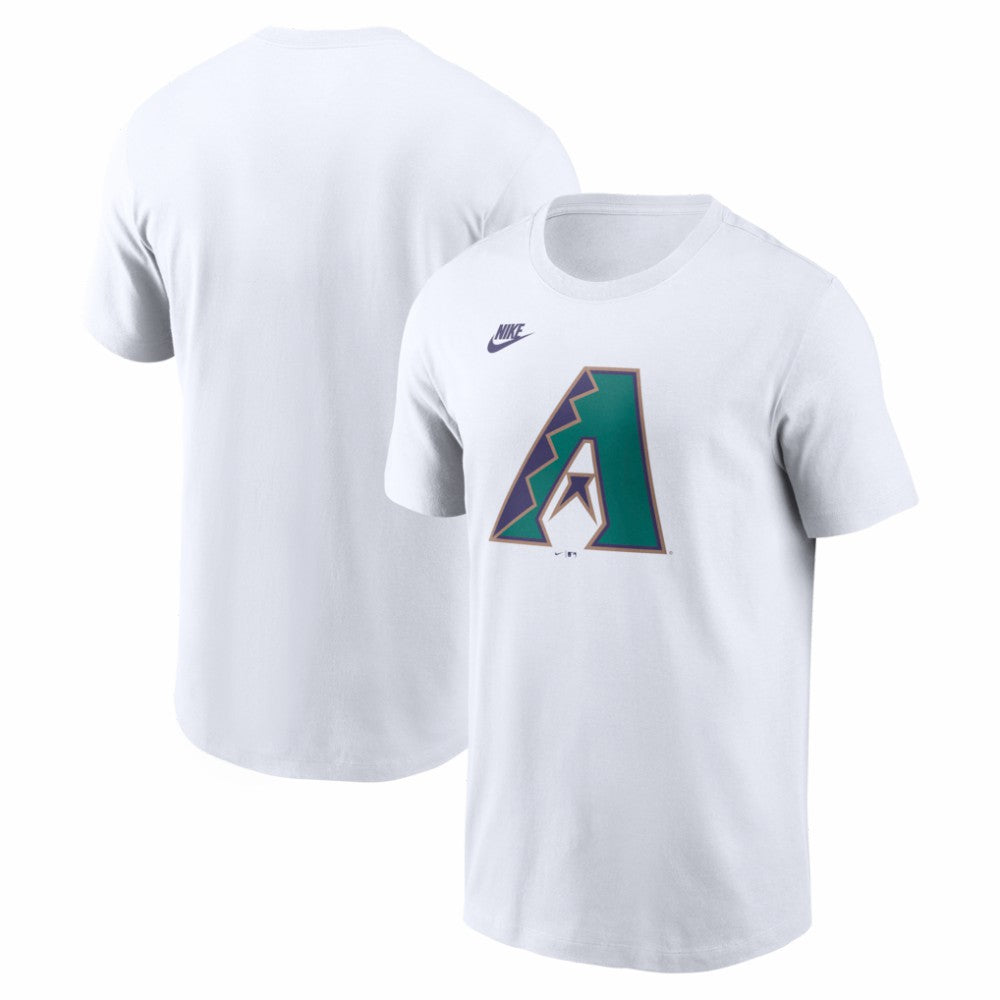 Arizona Diamondbacks Nike Cooperstown Collection Logo T-Shirt - White T-shirts