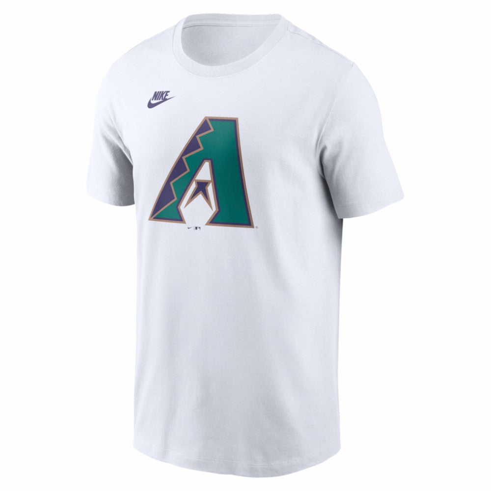 Arizona Diamondbacks Nike Cooperstown Collection Logo T-Shirt - White T-shirts