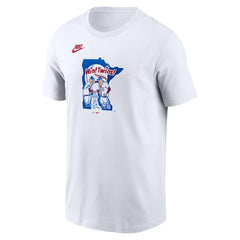 Minnesota Twins Nike Cooperstown Collection Wordmark T-Shirt - White T-shirts
