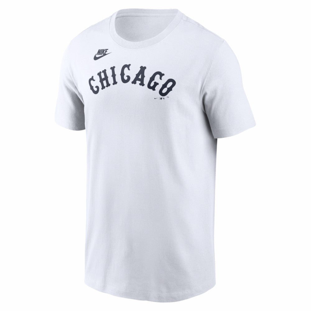 Chicago White Sox Nike Cooperstown Collection Wordmark T-Shirt - White T-shirts