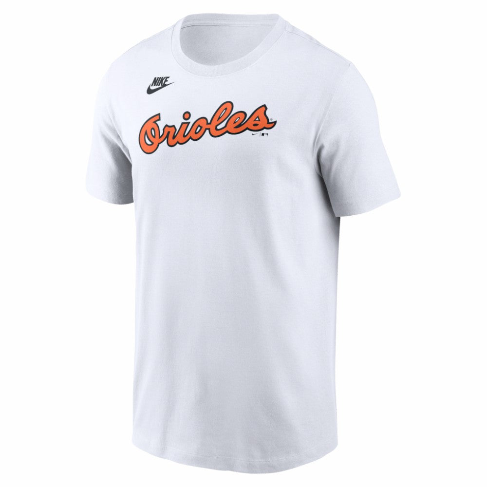 Baltimore Orioles Nike Cooperstown Collection Wordmark T-Shirt - White T-shirts