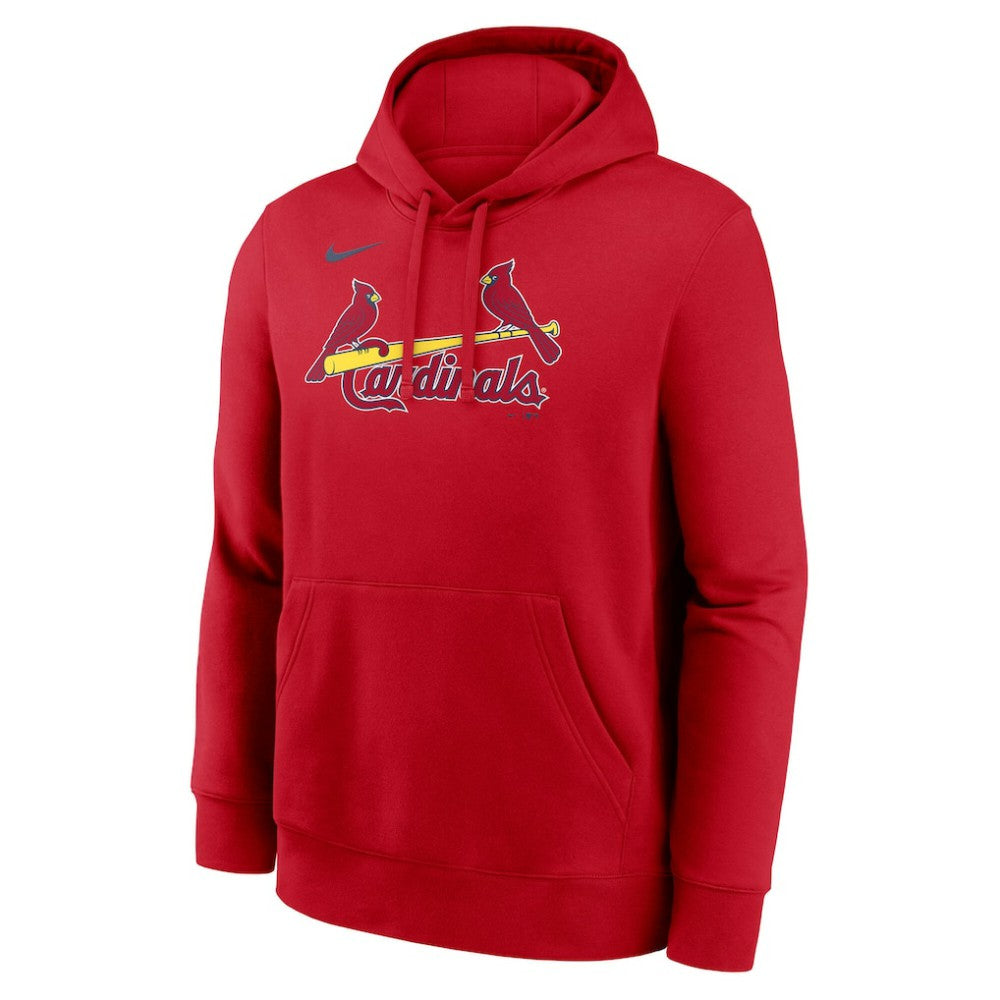 St. Louis Cardinals Nike Dri-Fit Club Hoodie - Red Hoodies