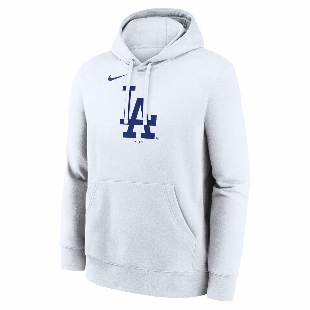 Los Angeles Dodgers Nike Logo Club Hoodie - White Hoodies