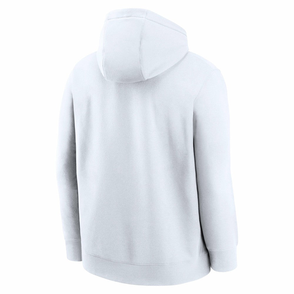 Cleveland Guardians Nike Logo Club Hoodie - White Hoodies