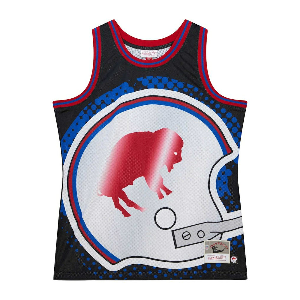 Buffalo Bills Big Face 7.0 Fashion Tank Top - Black Tops