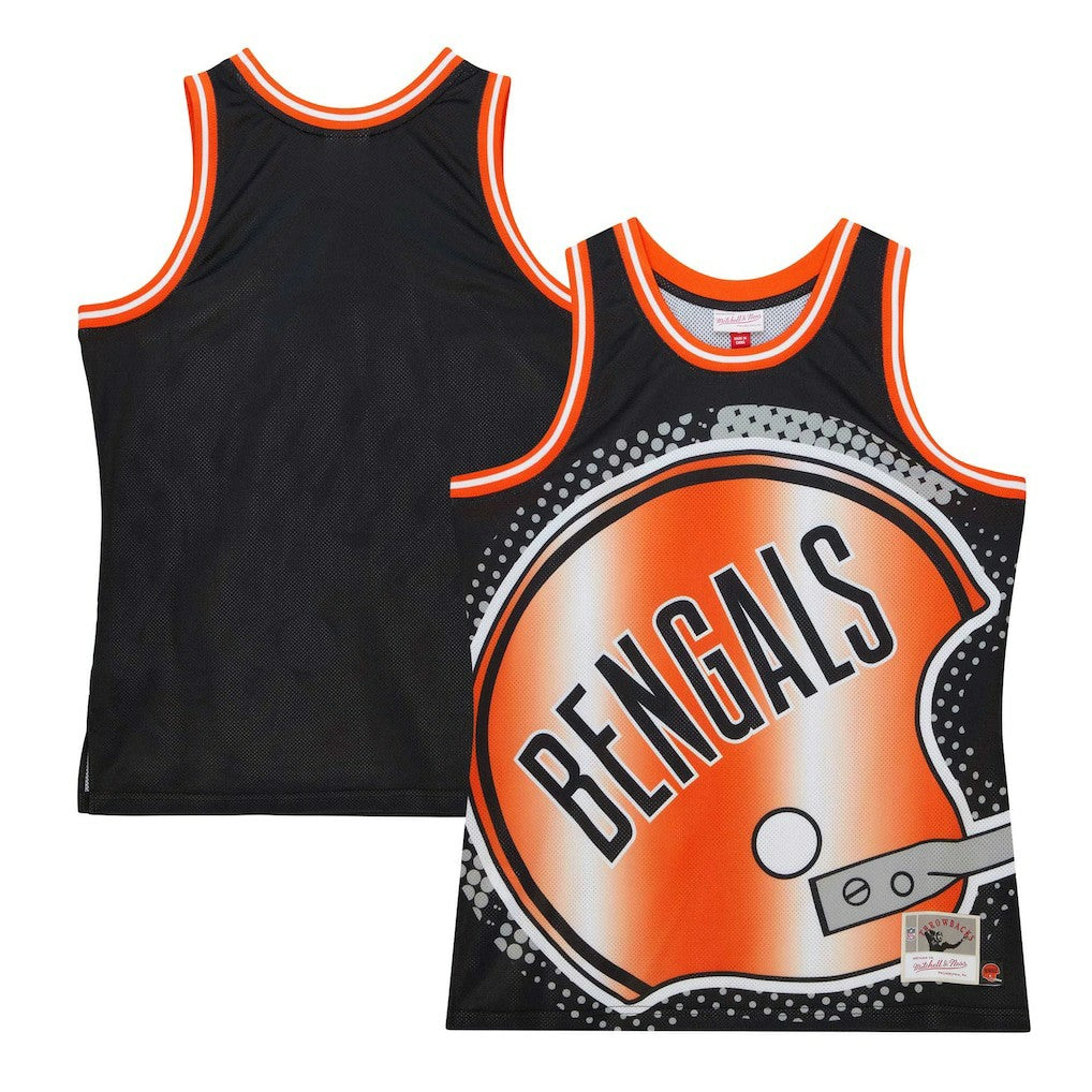 Cincinnati Bengals Big Face 7.0 Fashion Tank Top - Black Tops