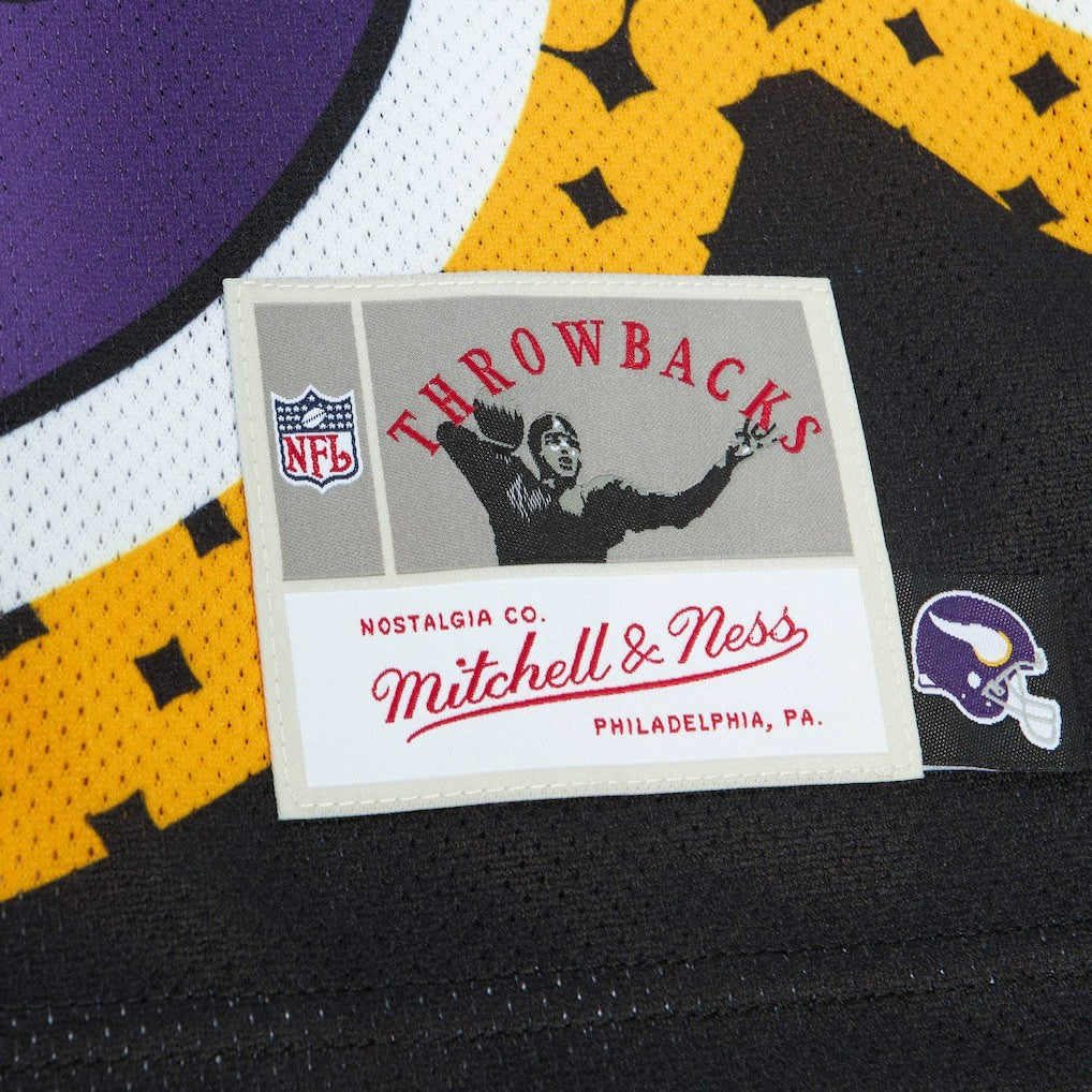 Minnesota Vikings Big Face 7.0 Fashion Tank Top - Black Tops