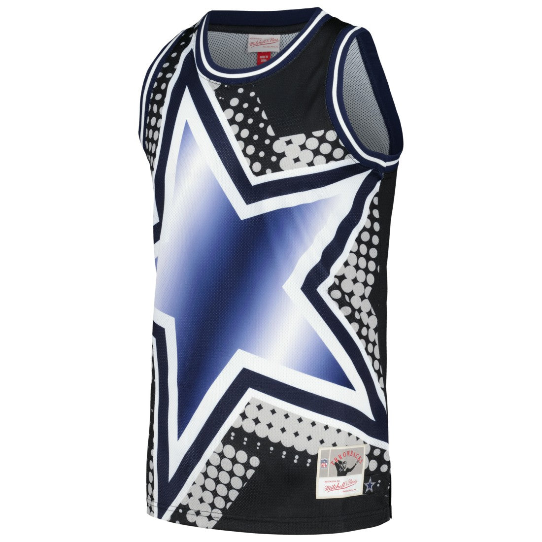 Dallas Cowboys Big Face 7.0 Fashion Tank Top - Black Tops