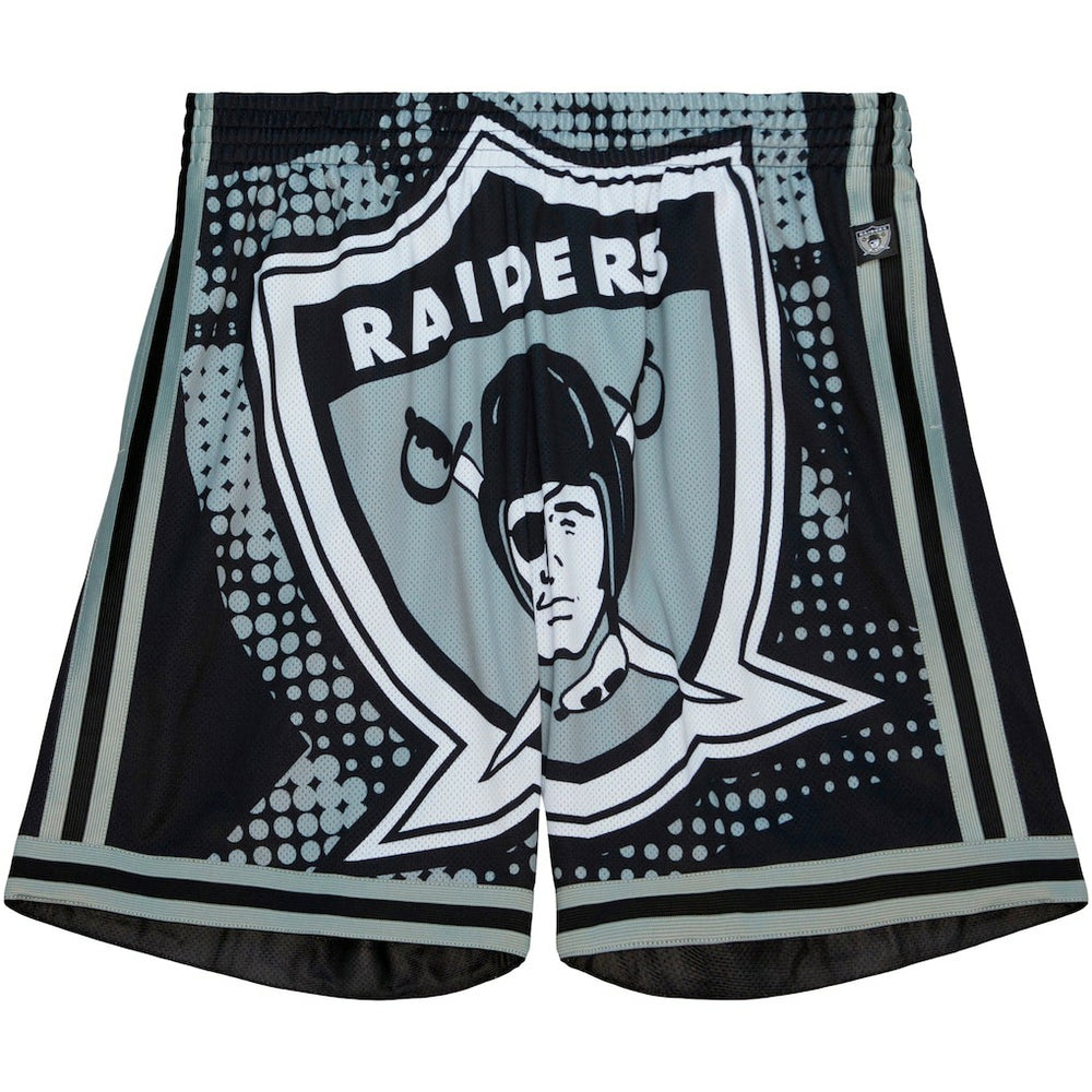 Las Vegas Raiders Big Face 7.0 Fashion Shorts - Black Shorts