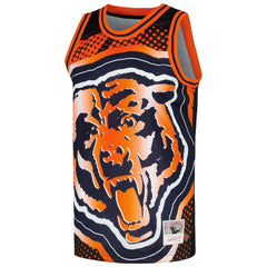 Chicago Bears Big Face 7.0 Fashion Tank Top - Black Tops
