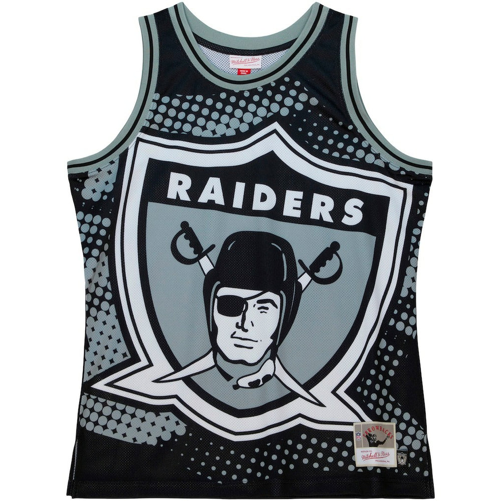 Las Vegas Raiders Big Face 7.0 Fashion Tank Top - Black Tops