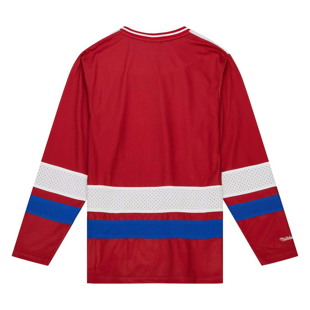 Buffalo Bills Women's Big Face 7.0 Long Sleeve Jersey T-Shirt - Red T-shirts