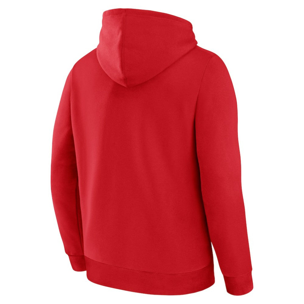 Boston Red Sox Fanatics 2025 MLB Postseason Locker Room Hoodie - Red Hoodies