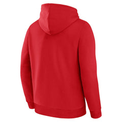 Boston Red Sox Fanatics 2025 MLB Postseason Locker Room Hoodie - Red Hoodies