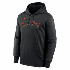 San Francisco Giants Nike Primary Wordmark Therma Hoodie - Black Hoodies