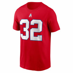 TreVeyon Henderson New England Patriots Name & Number T-Shirt - Red T-shirts