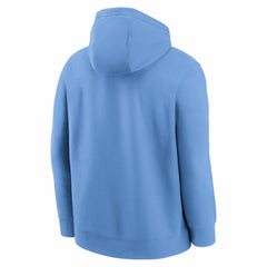 Chicago Cubs Nike Cooperstown Collection Wordmark Club Hoodie - Light Blue Hoodies
