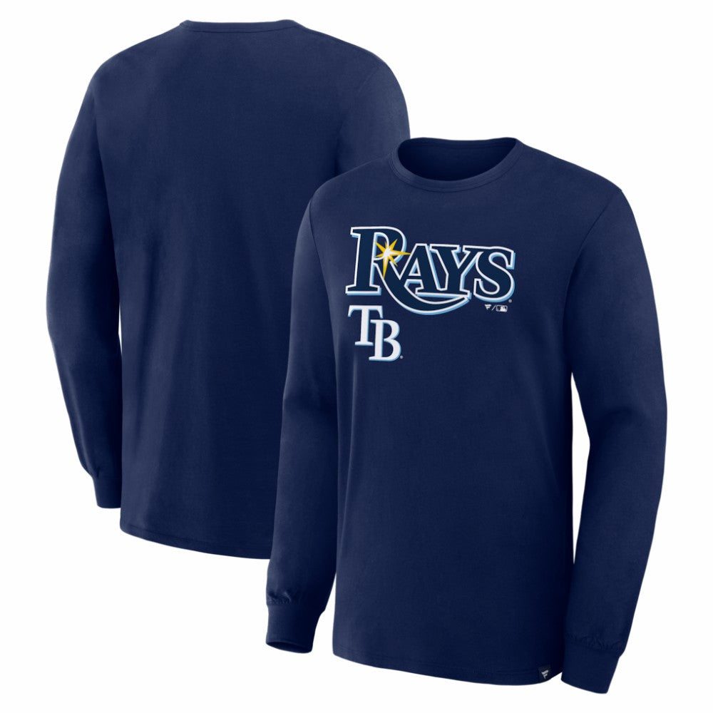 Tampa Bay Rays Fanatics Lock-Up Legacy Long Sleeve T-Shirt - Navy T-shirts