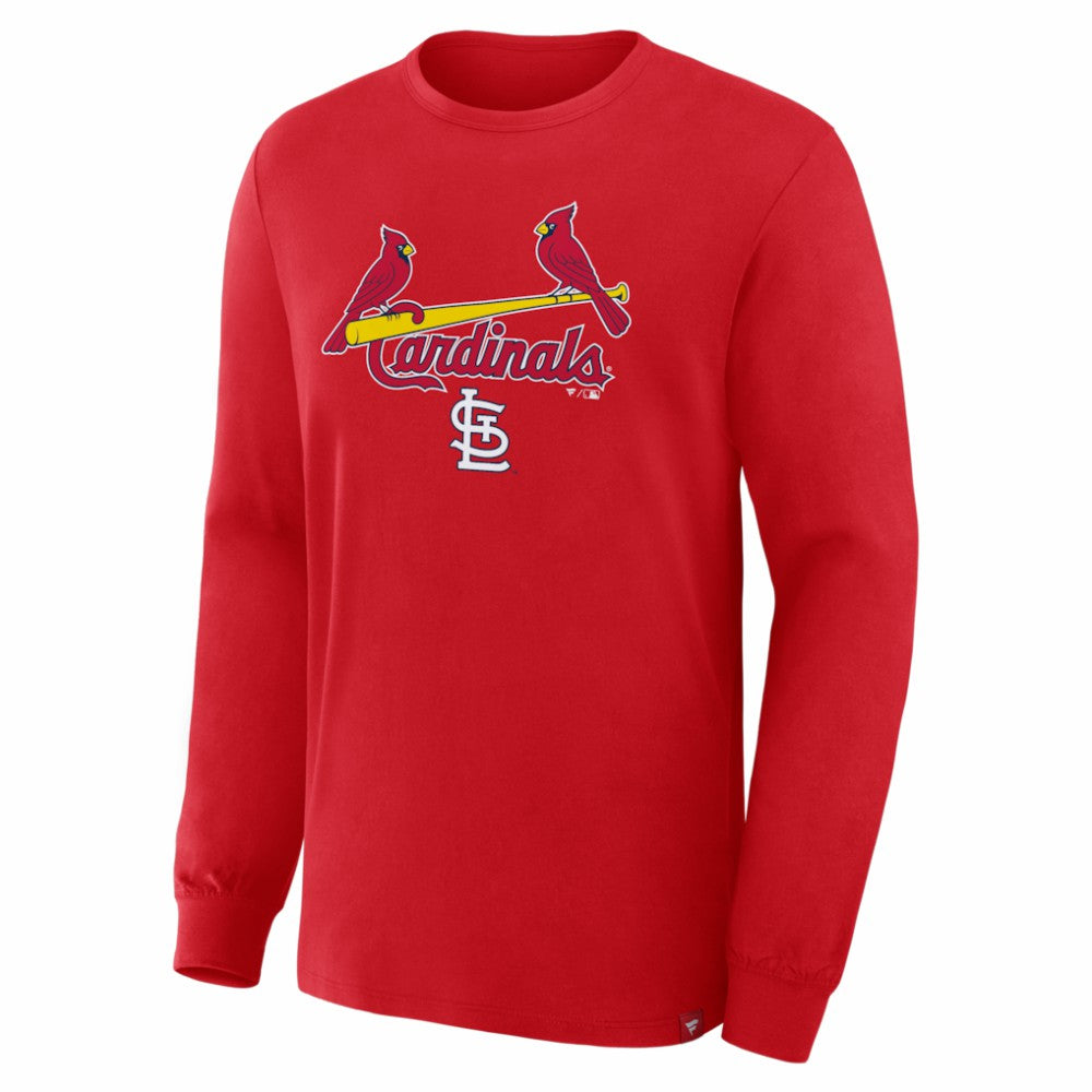 St. Louis Cardinals Fanatics Lock-Up Legacy Long Sleeve T-Shirt - Red T-shirts