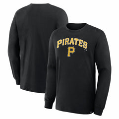 Pittsburgh Pirates Fanatics Lock-Up Legacy Long Sleeve T-Shirt - Black T-shirts
