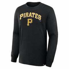 Pittsburgh Pirates Fanatics Lock-Up Legacy Long Sleeve T-Shirt - Black T-shirts