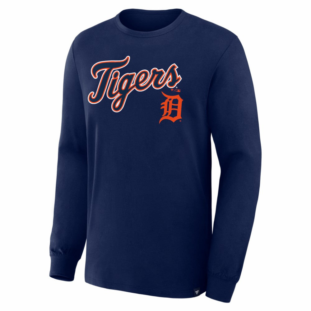Detroit Tigers Fanatics Lock-Up Legacy Long Sleeve T-Shirt - Navy T-shirts