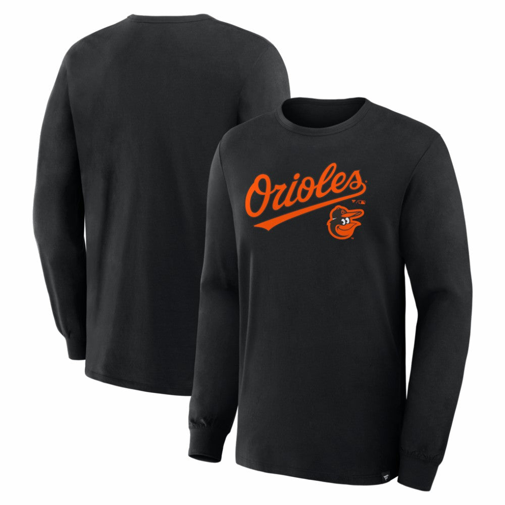 Baltimore Orioles Fanatics Lock-Up Legacy Long Sleeve T-Shirt - Black T-shirts
