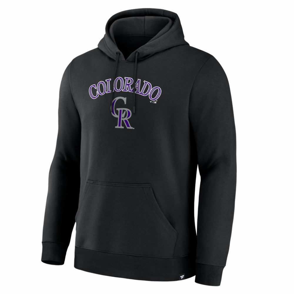 Colorado Rockies Fanatics Lock-Up Legacy Hoodie - Black Hoodies
