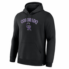 Colorado Rockies Fanatics Lock-Up Legacy Hoodie - Black Hoodies