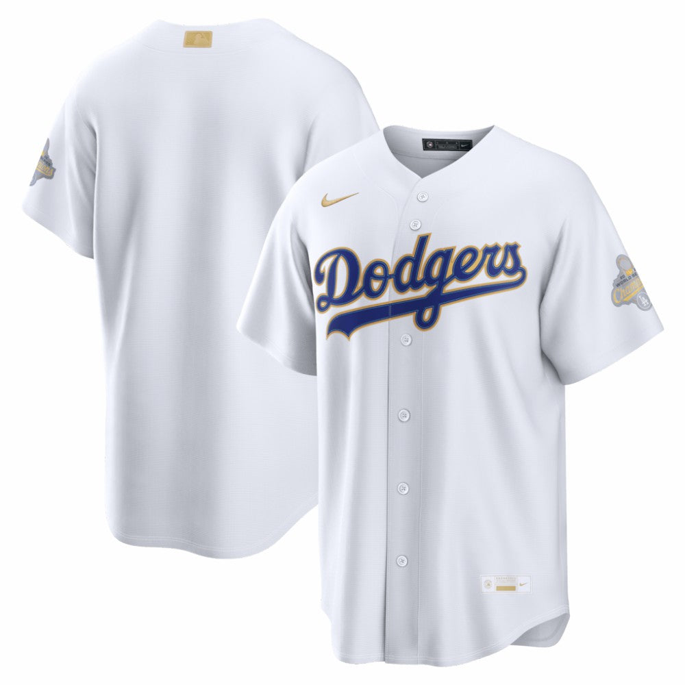 Los Angeles Dodgers Nike 2026 Gold Collection Stadium Jersey - White Jerseys