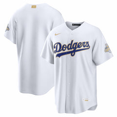 Los Angeles Dodgers Nike 2026 Gold Collection Stadium Jersey - White Jerseys