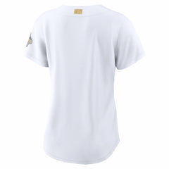 Los Angeles Dodgers Nike Women's 2026 Gold Collection Stadium Jersey - White Jerseys