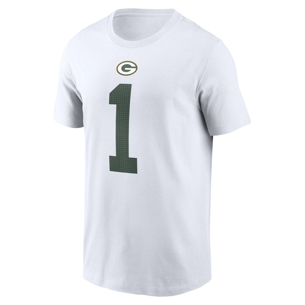 Micah Parsons Green Bay Packers Player Name & Number T-Shirt - White T-shirts